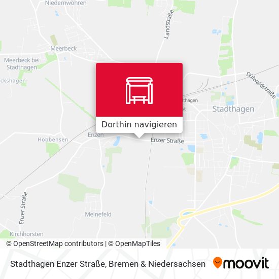 Stadthagen Enzer Straße Karte