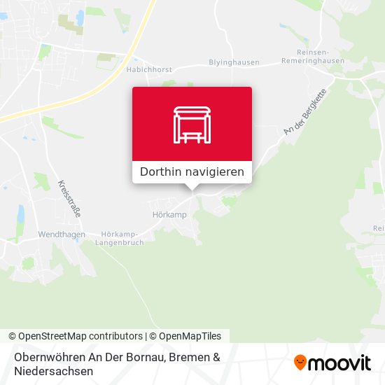 Obernwöhren An Der Bornau Karte