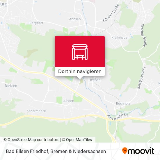 Bad Eilsen Friedhof Karte