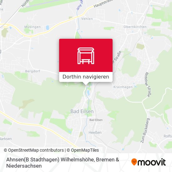 Ahnsen(B Stadthagen) Wilhelmshöhe Karte
