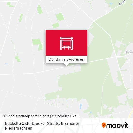 Bückelte Osterbrocker Straße Karte