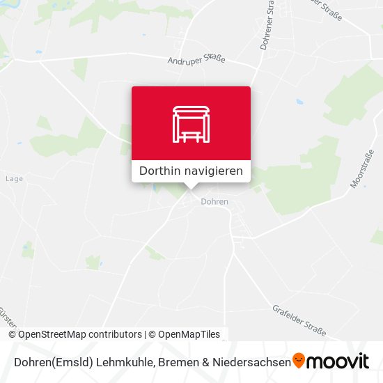 Dohren(Emsld) Lehmkuhle Karte
