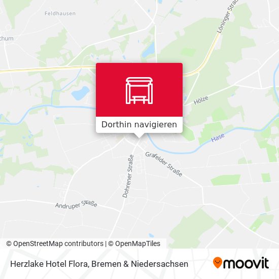 Herzlake Hotel Flora Karte