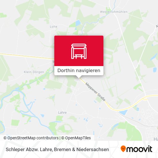 Schleper Abzw. Lahre Karte