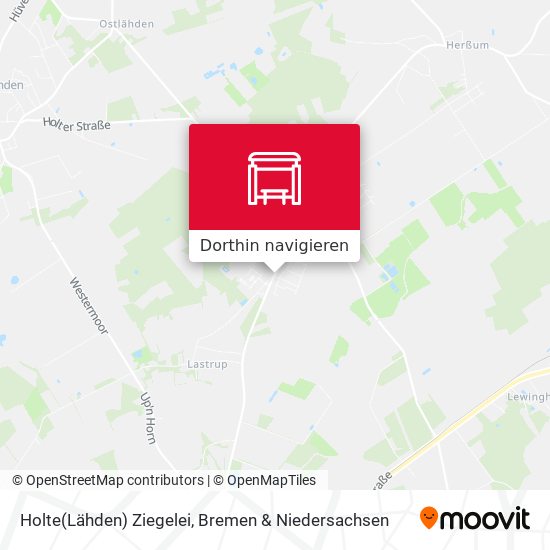 Holte(Lähden) Ziegelei Karte