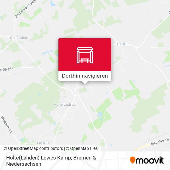 Holte(Lähden) Lewes Kamp Karte
