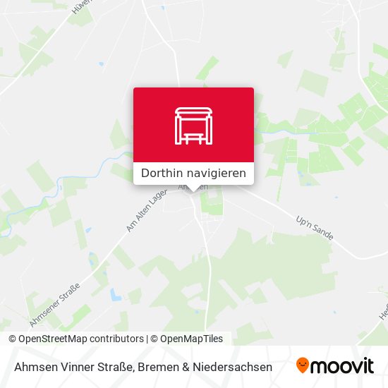 Ahmsen Vinner Straße Karte