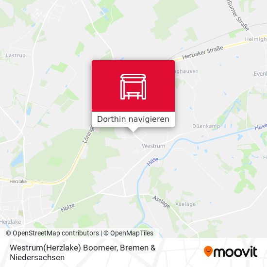 Westrum(Herzlake) Boomeer Karte