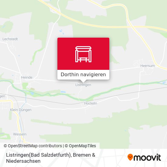 Listringen(Bad Salzdetfurth) Karte