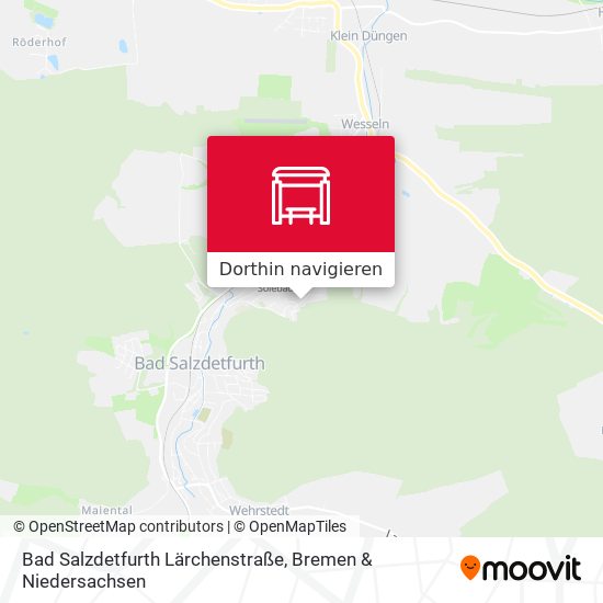 Bad Salzdetfurth Lärchenstraße Karte