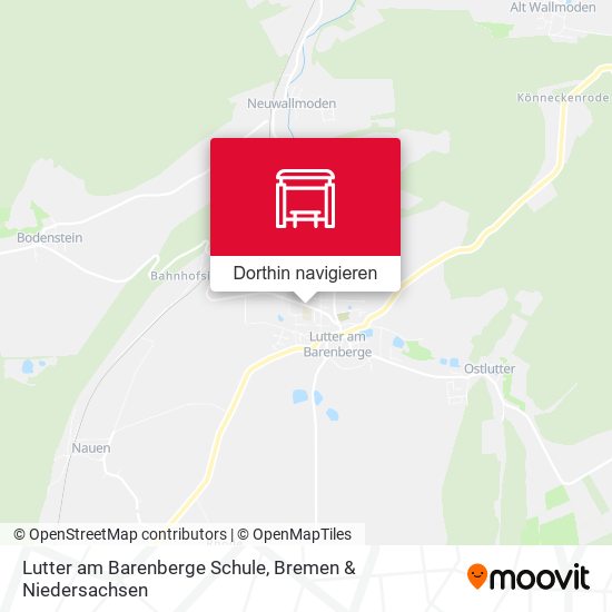 Lutter am Barenberge Schule Karte
