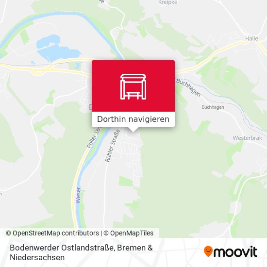 Bodenwerder Ostlandstraße Karte