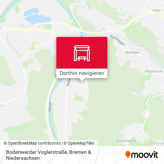 Bodenwerder Voglerstraße Karte