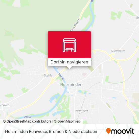 Holzminden Rehwiese Karte