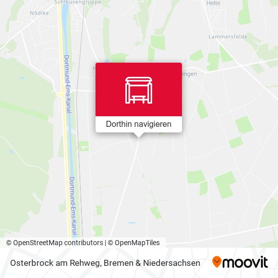 Osterbrock am Rehweg Karte