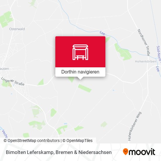 Bimolten Leferskamp Karte