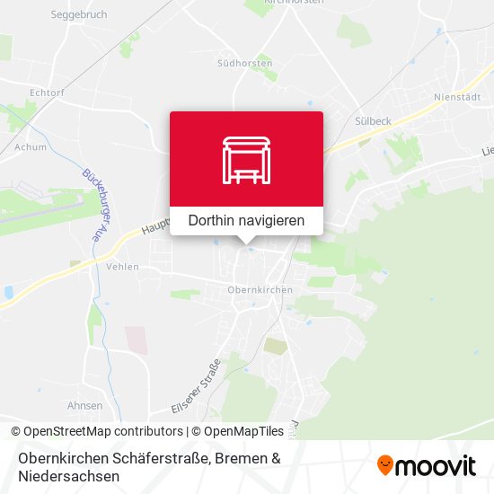 Obernkirchen Schäferstraße Karte