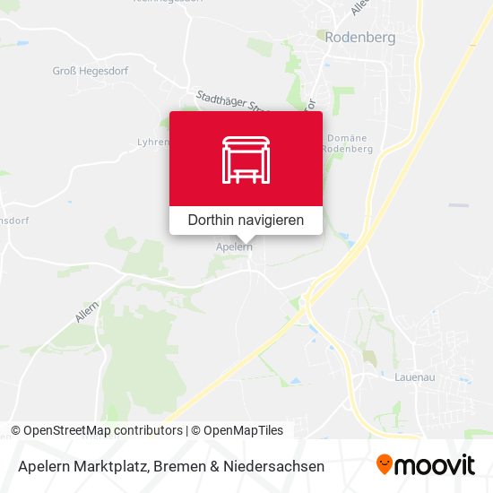Apelern Marktplatz Karte