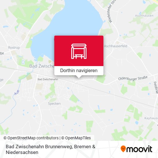 Bad Zwischenahn Brunnenweg Karte