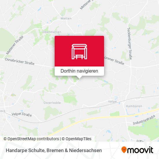 Handarpe Schulte Karte