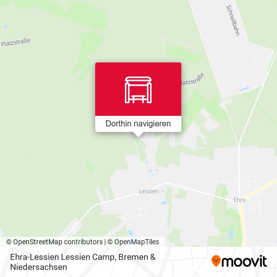 Ehra-Lessien Lessien Camp Karte