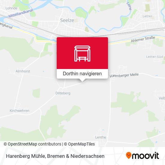 Harenberg Mühle Karte