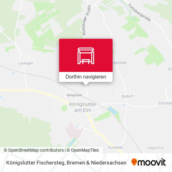 Königslutter Fischersteg Karte