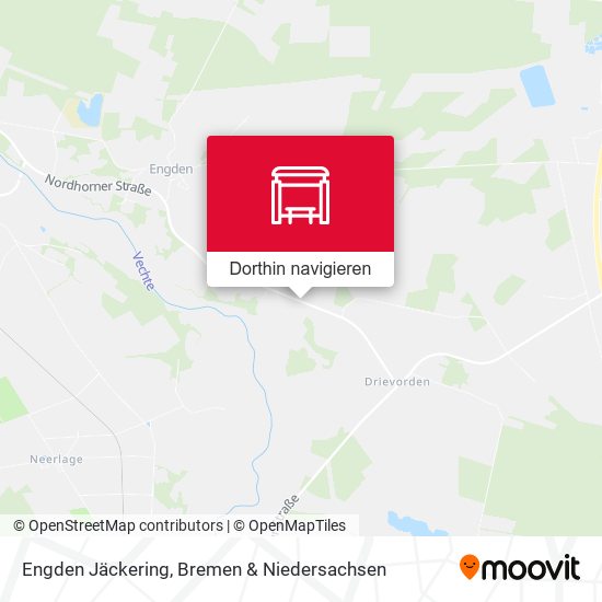 Engden Jäckering Karte