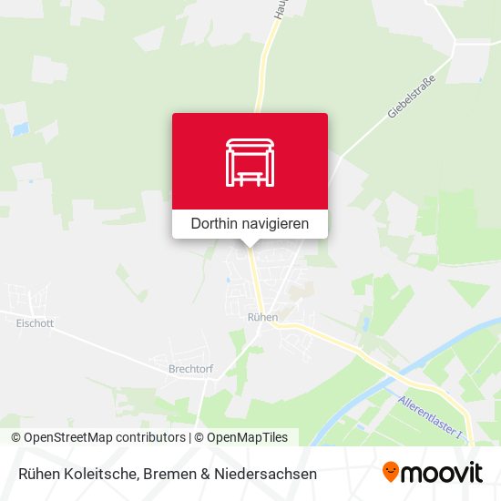 Rühen Koleitsche Karte