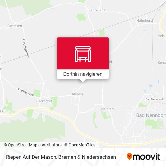 Riepen Auf Der Masch Karte