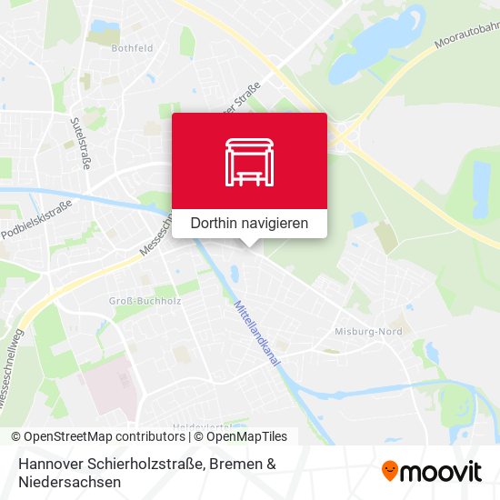 Hannover Schierholzstraße Karte