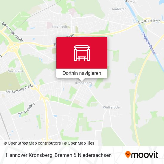 Hannover Kronsberg Karte