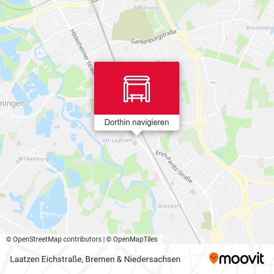 Laatzen Eichstraße Karte