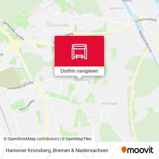 Hannover Kronsberg Karte