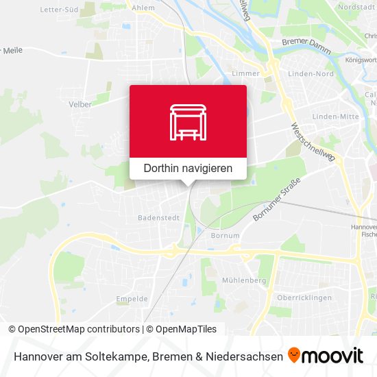 Hannover am Soltekampe Karte