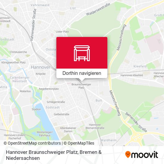 Hannover Braunschweiger Platz Karte