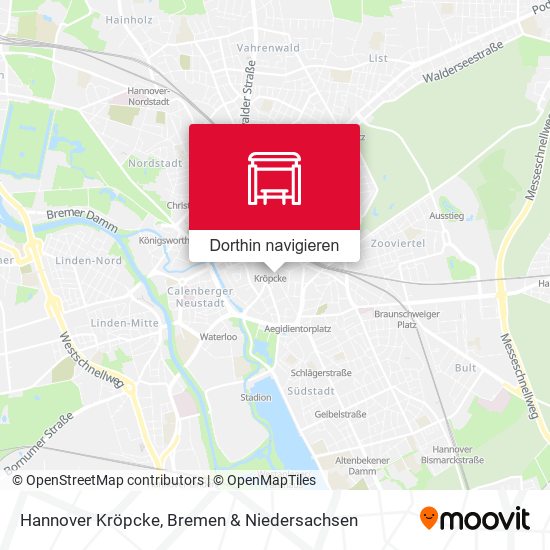 Hannover Kröpcke Karte