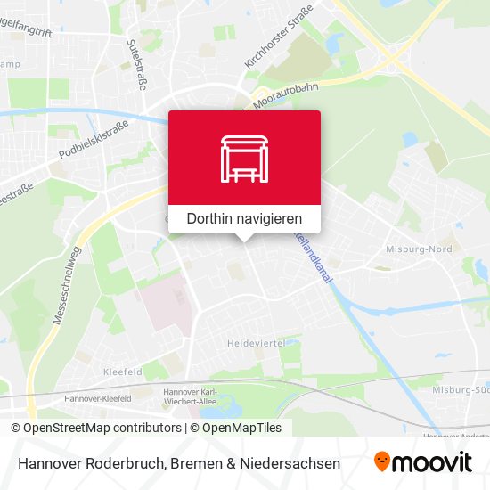 Hannover Roderbruch Karte