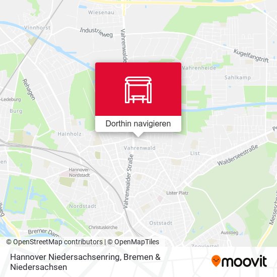 Hannover Niedersachsenring Karte