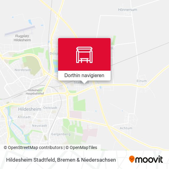 Hildesheim Stadtfeld Karte