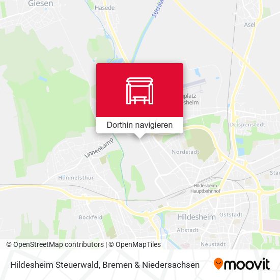 Hildesheim Steuerwald Karte