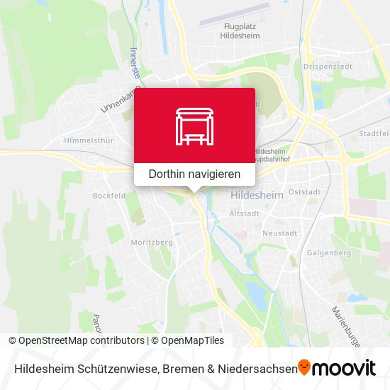 Hildesheim Schützenwiese Karte
