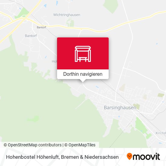 Hohenbostel Höhenluft Karte