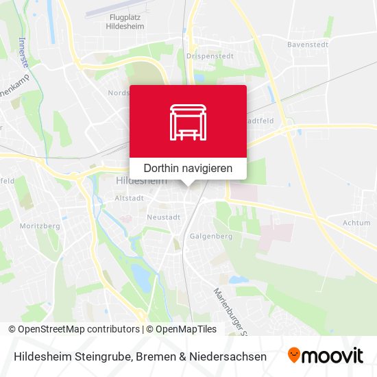 Hildesheim Steingrube Karte
