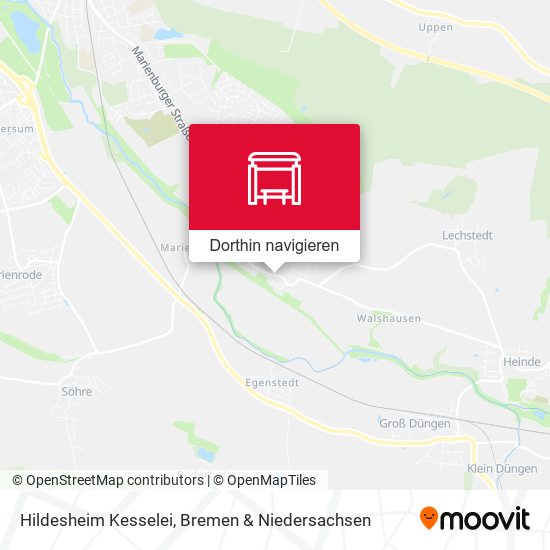 Hildesheim Kesselei Karte