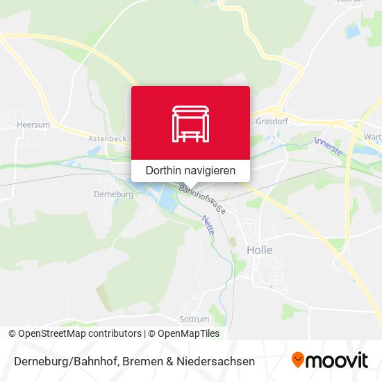 Derneburg/Bahnhof Karte
