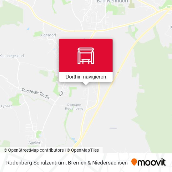 Rodenberg Schulzentrum Karte