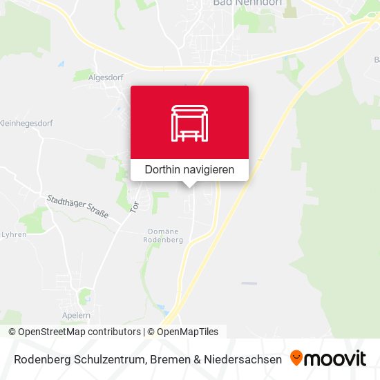 Rodenberg Schulzentrum Karte