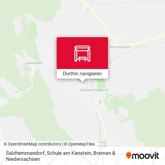 Salzhemmendorf, Schule am Kanstein Karte