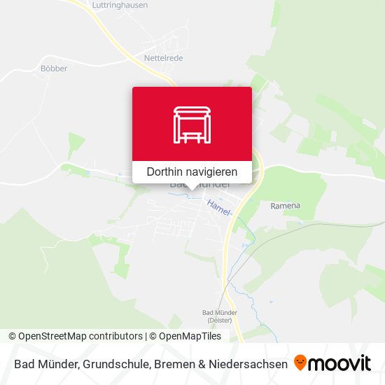 Bad Münder, Grundschule Karte